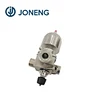 Stainless Steel block body multi port barstock Diaphragm Valve